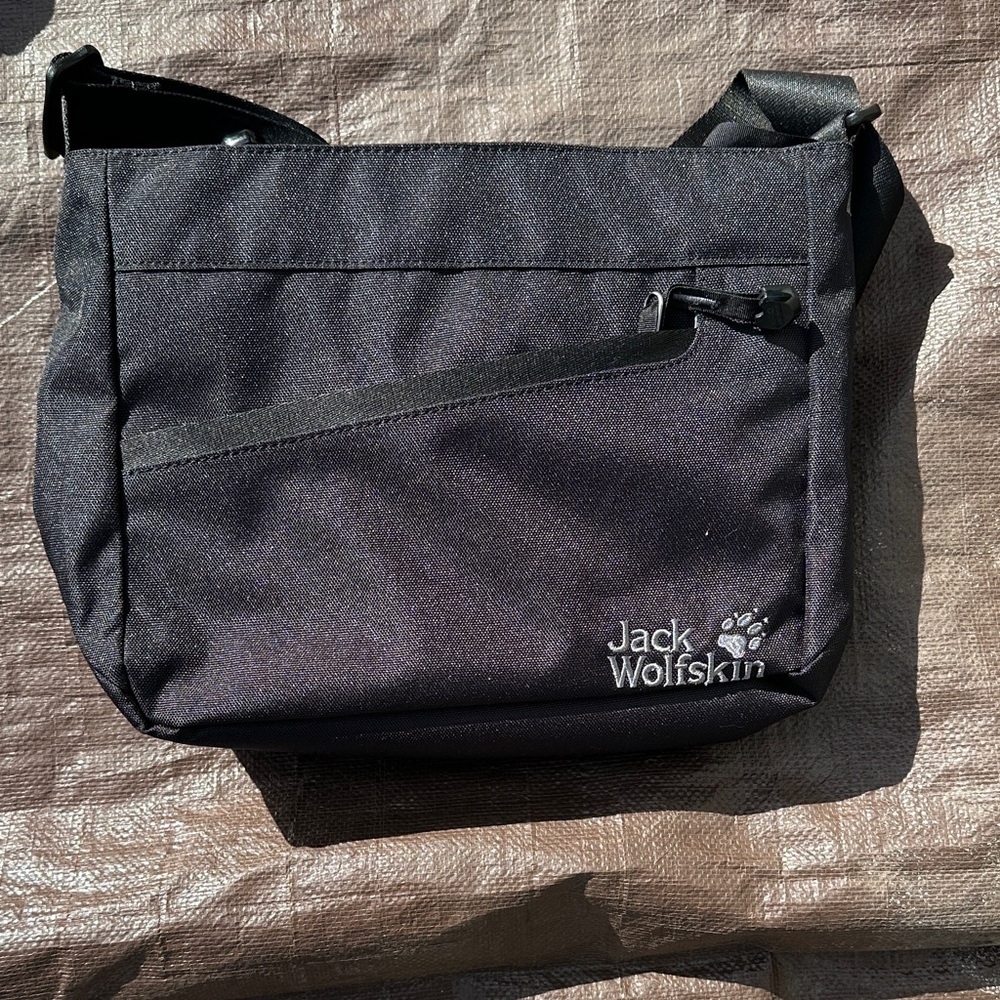 Jack Wolfskin Black Messenger Bag